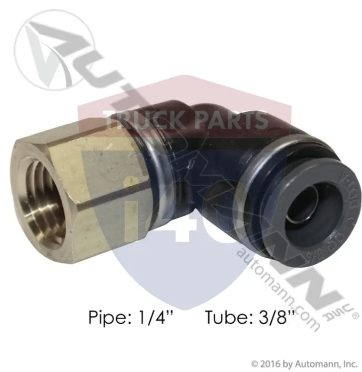 370PTC64 PLC Female Elbow 3/8 1/4in For Parker - Female 90° Elbows-Composite