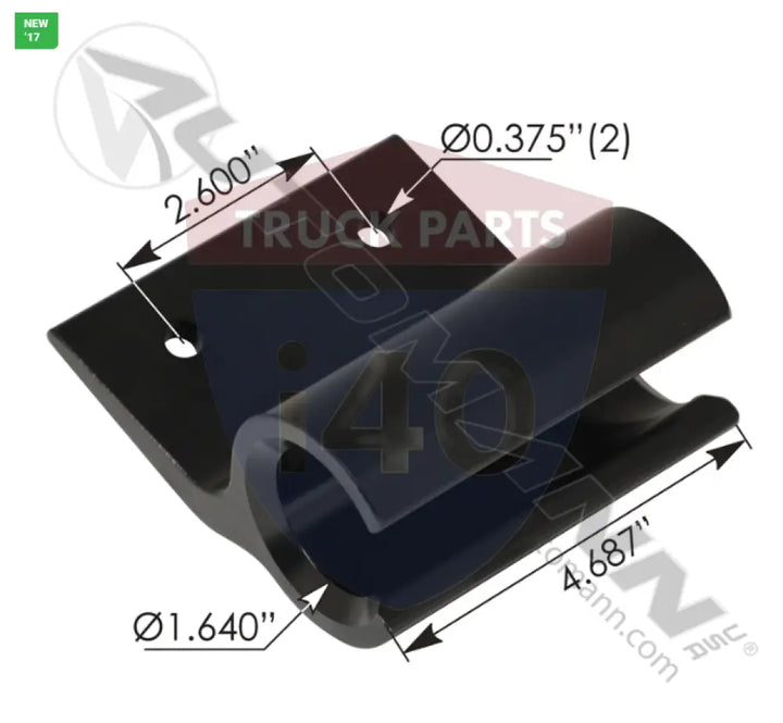 L67100010002 Hood Locating Receptacle For Kenworth - Hood Locating Receptacle Kenworth