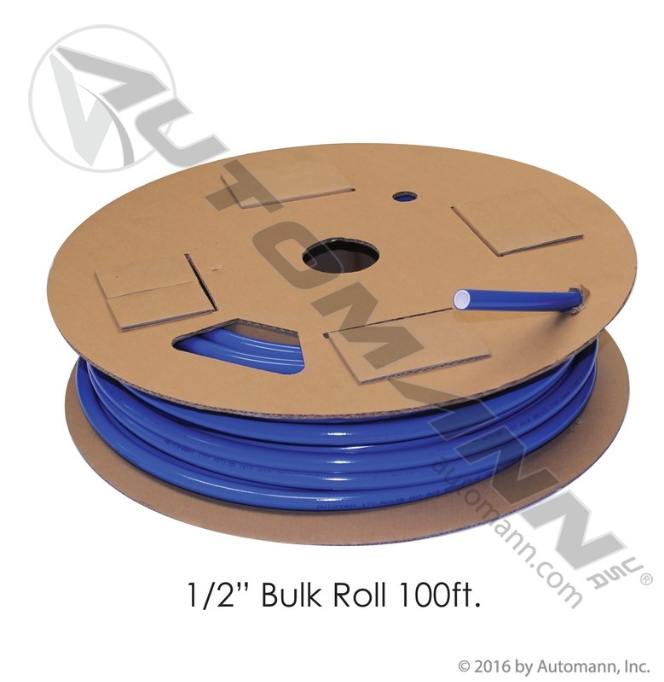 Automann 177.5013B Nylon Tubing 1/2in OD 100FT Blue