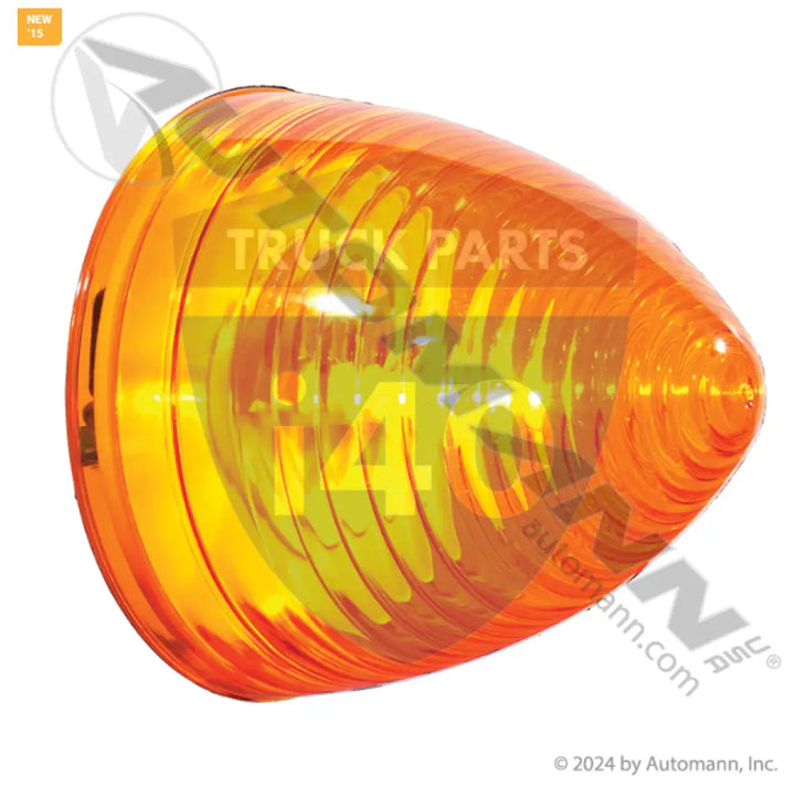 10203Y Marker Light 2-1/2in Beehive Amber For Trucklite - Marker Light 2-1/2in Beehive Amber