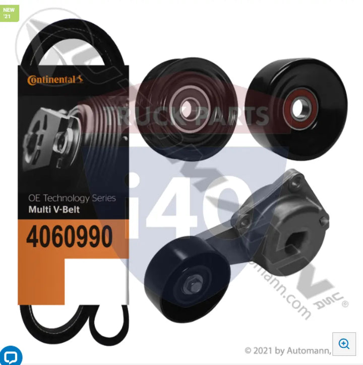 Continental 816.K49314 Drive Belt and Tensioner Kit - Tensioner Assemblies