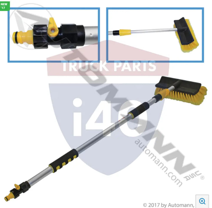 Automann 579.WB4268E Wash Brush Extendable 42in-68in - Cleaning