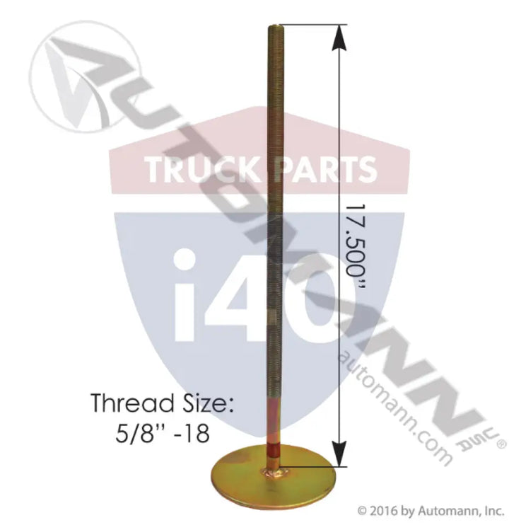 Automann 179.4017 Brake Chamber Push Rod Type 30 - Brake Chamber Push Rods