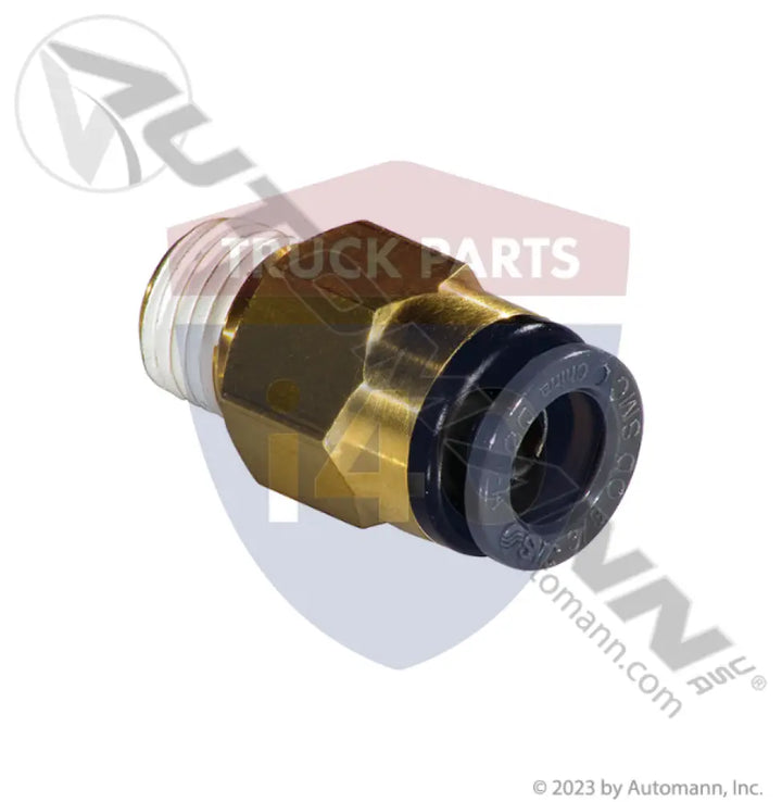 Phillips PHI12-93064 Male Connector PLC QWIK-FIT 3/8 1/4NPT - Male Connectors-Composite