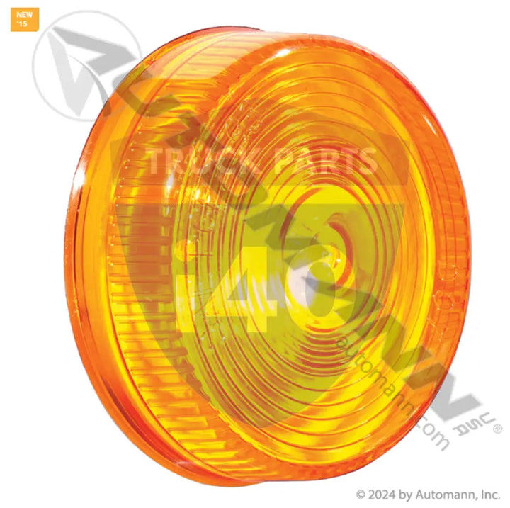 Automann 571.LG10A Marker Light 2-1/2in Amber - Marker Light 2-1/2in Amber