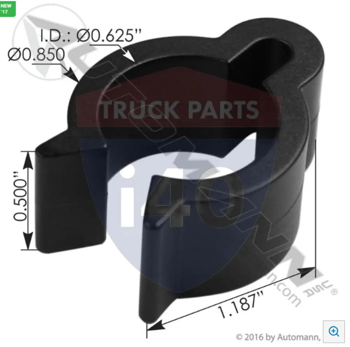 AL920810 ABS Sensor Wire Clip - 0.180in Cable Dia For Haldex - Anti-Lock Brake