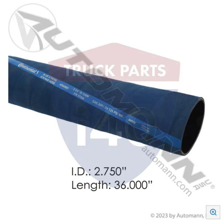 Continental 817.57244 Conti Elite Radiator Hose 2.750in 36in - 2 Ply