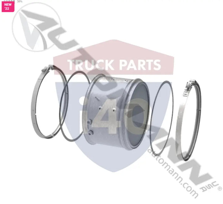 Automann 820.F754929K DPF Paccar MX11 and MX13 - DPF Paccar MX11 and MX13