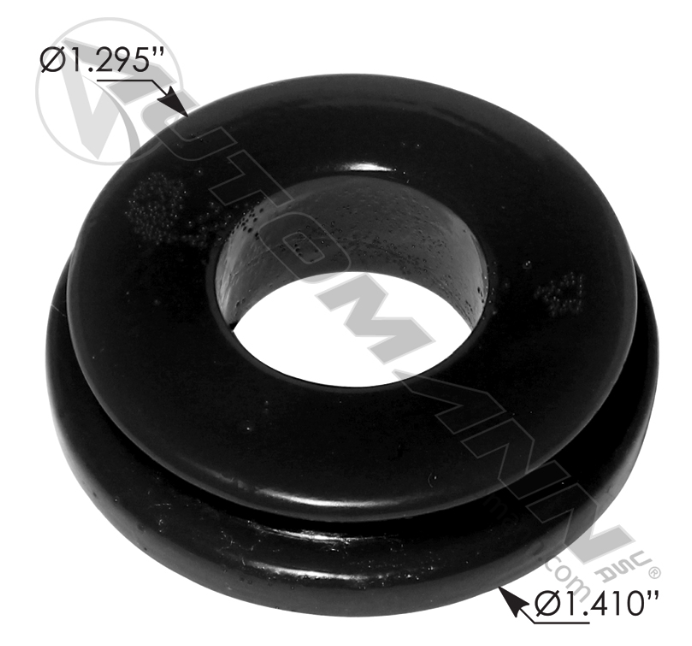 035011 Gladhand Seal Black Poly Small Face For Velvac