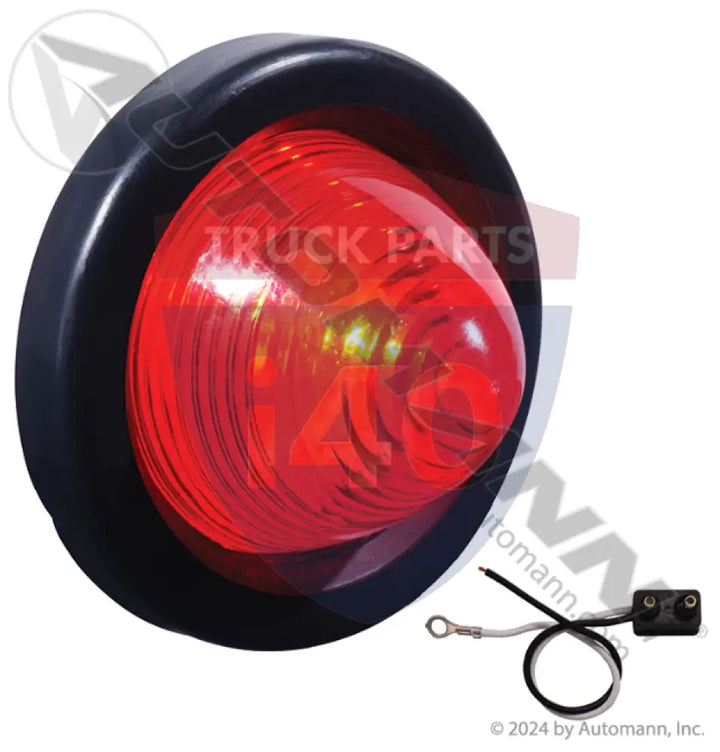 40756 Marker Light Kit 2in Beehive Red For Trucklite - Marker Light Kit 2in Beehive Red