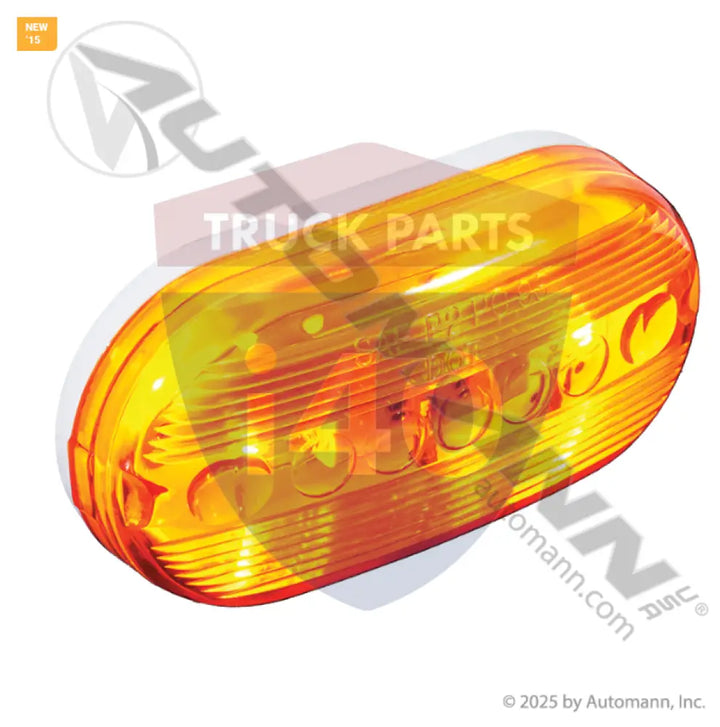 MC66AB Marker Light 4in Oval Amber For Optronics - Marker Light 4in Oval Amber
