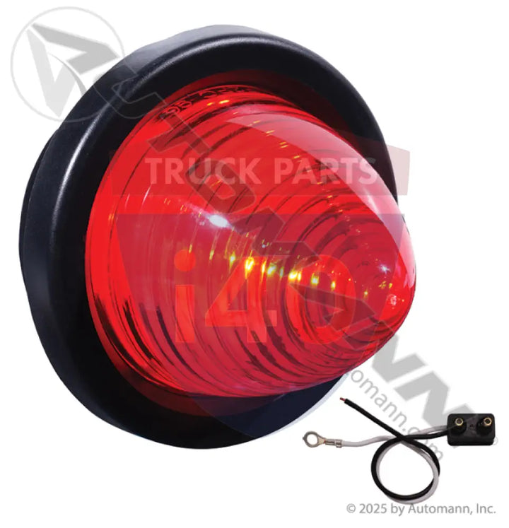 Automann 571.LG13R-K Marker Light Kit 2-1/2in Beehive Red - Marker Light Kit 2-1/2in Beehive Red