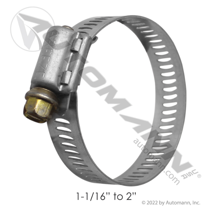 022324 Hose Clamp 1.06in to 2.00in For Velvac