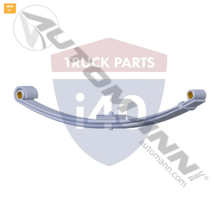 02-04033 2 Leaf Parabolic Spring 3PD/2 For Peterbilt - 2 Leaf Parabolic Spring 3PD/2
