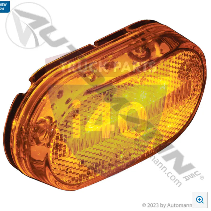 Automann 571.LD262A4 Marker Light LED 2in 4in Oval Amber - Marker Light LED 2in X 4in Oval Amber