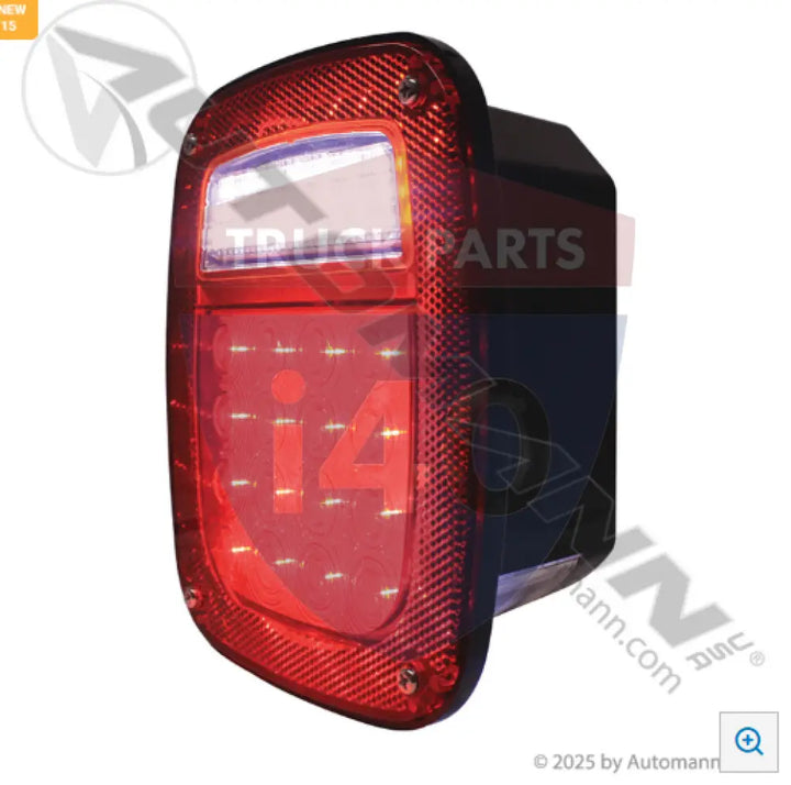 STL60RLB S/T/T Box Light LED w/ Side Marker Red For Optronics - S/T/T Box Light LED w/ o Side Marker Red