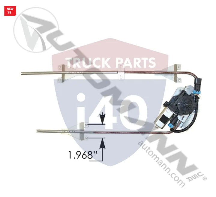 Automann HLK2277 Window Regulator RH International - Window Regulator RH International