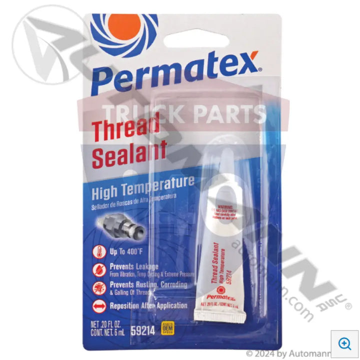 Permatex PRX59214CTN High Temperature Thread Sealant 6 ml -12 - Adhesives