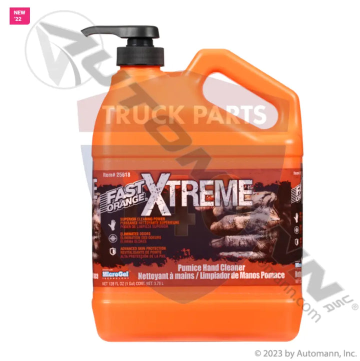 Permatex PRX25618 FAST ORANGEXtreme Pumice Hand CleanrGal - Hand Care