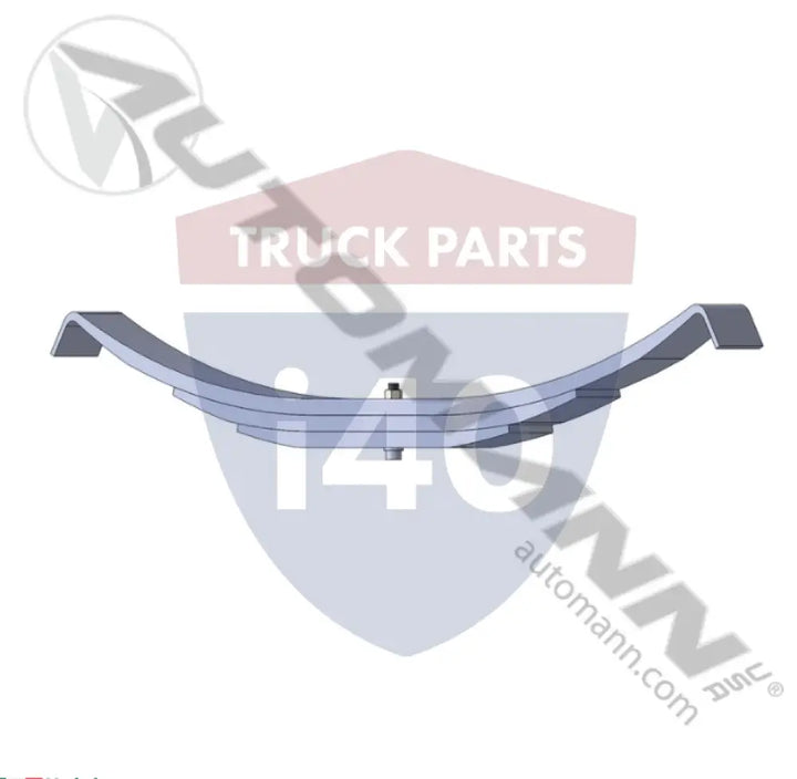 UAC007981001 3 Leaf Trailer Spring For Fruehauf - 3 Leaf Trailer Spring