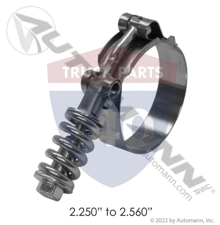 Breeze B92240225B HD T-Bolt Clamp 2.25in to 2.56in - Spring Loaded T-Bolt Clamps - Heavy Duty