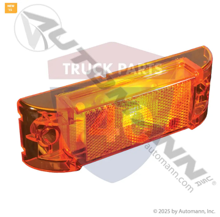21002Y Marker Light 2in 6in Reflex Amber For Trucklite - Marker Light 2in X 6in Reflex Amber