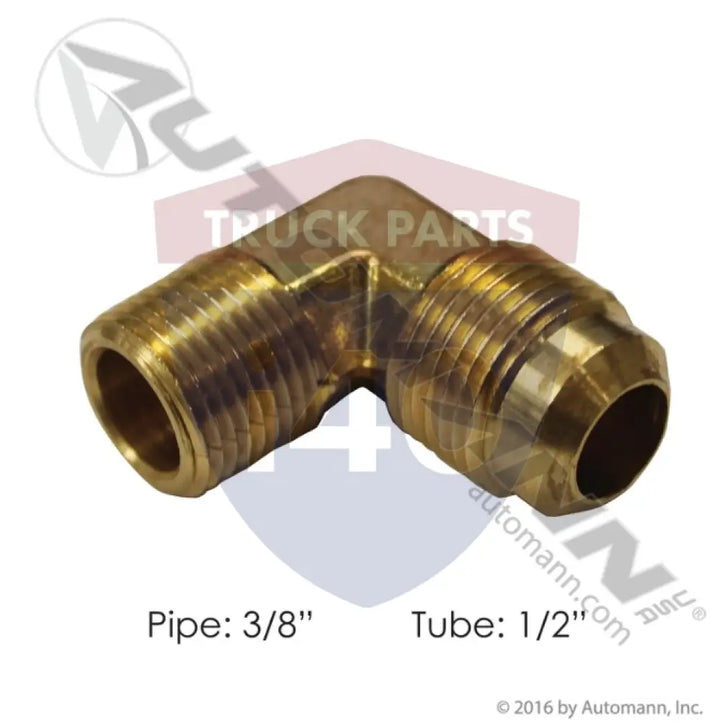 49X8 Male Elbow 1/2in SAE 3/8in Pipe For Eaton - Male 90° Elbows
