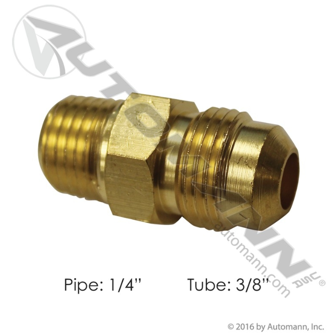 014864 Male Connector 3/8in SAE 1/4in Pipe For Velvac