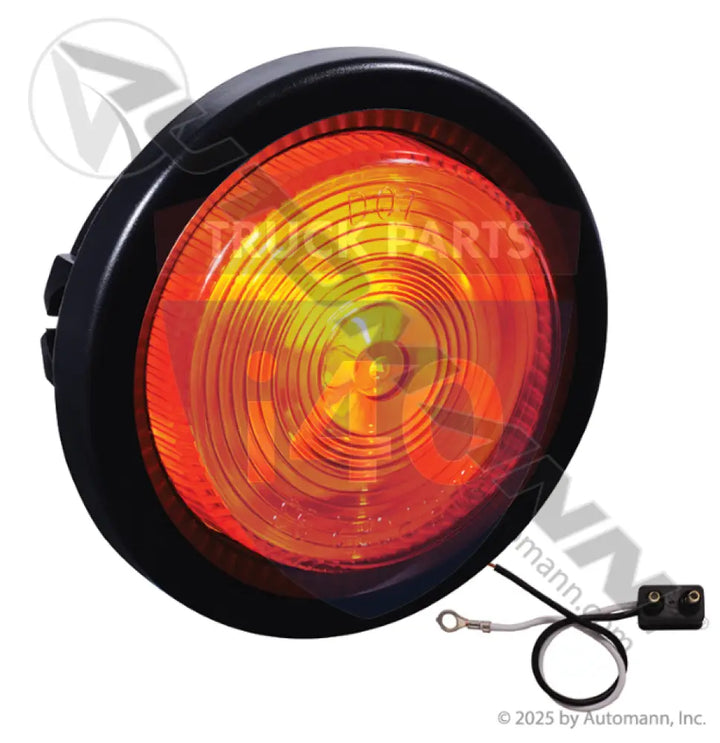 10519Y Marker Light Kit 2-1/2in Amber For Trucklite - Marker Light Kit 2-1/2in Amber