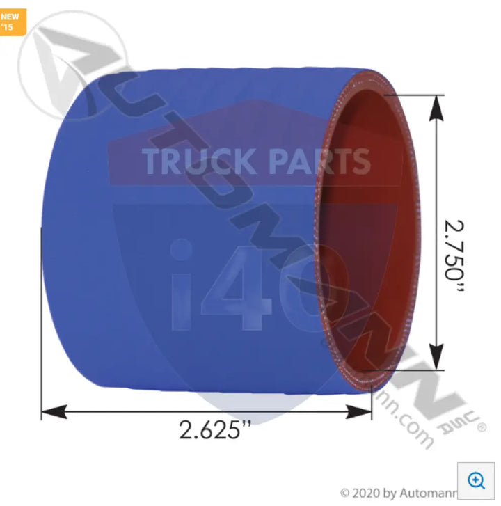 Automann 561.99607 Hose EGR Cooler Detroit Diesel - EGR