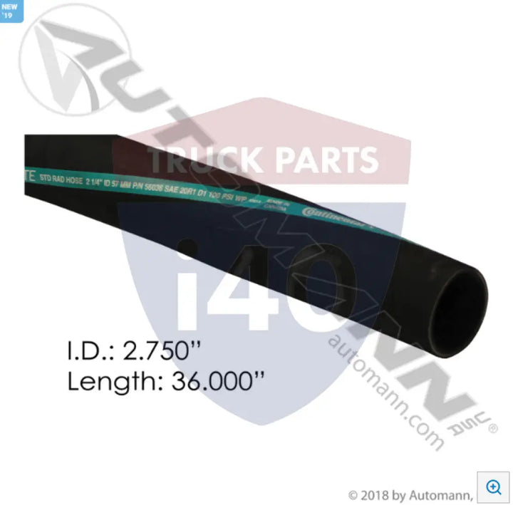 24244 Conti Coolant Stick Hose 2.75in 36in For Gates - 2 Ply