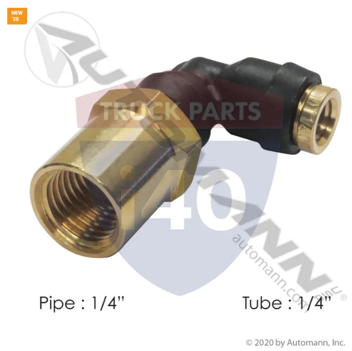 Automann 177.12C704B PLC Female SWL Elbow DOT 1/4in 1/4in - Female 90° Elbows-Composite