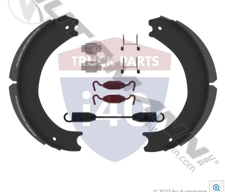 GN4709ESG Shoe Box Kit 16.500in 7.000in For Haldex - 20K Lb GAWR