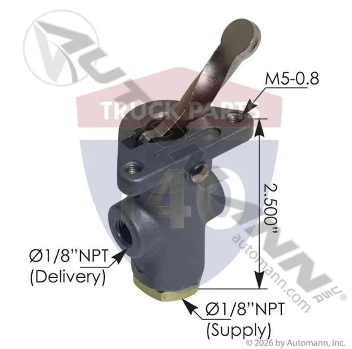 Automann 170.229635 TW1 Type Control Valve - Lever-Operated