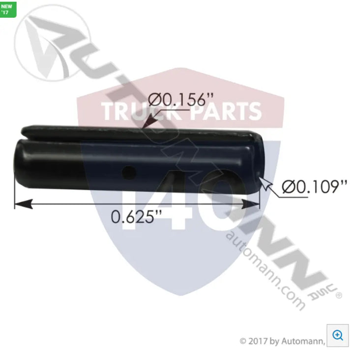 Automann RP156625 Roll Pin 0.156in 0.625 - Knobs