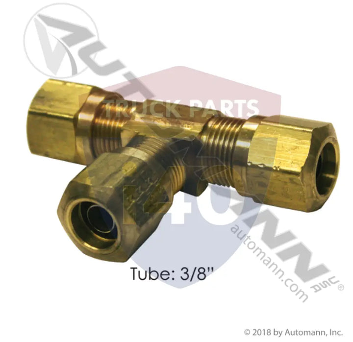 264NTA6 Union Tee-DOT Compression 3/8IN For Parker - Union Tees