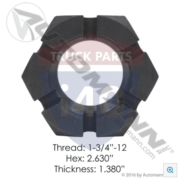 Automann 209.2234 Spindle Nut - Steer Axle