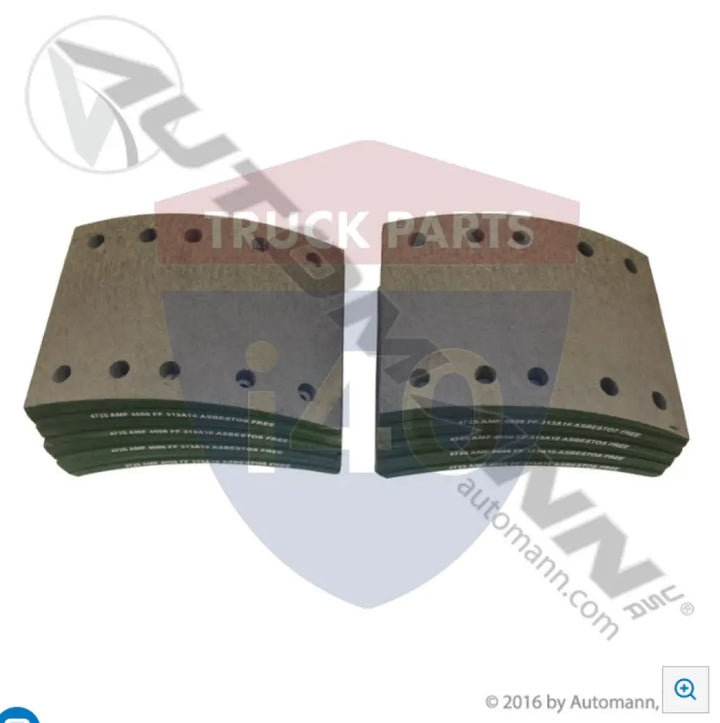 Automann 140.4725.40 Brake Lining - 23K Lb GAWR