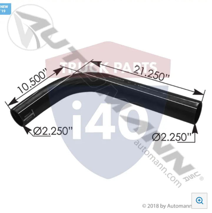 Automann 561.55993 Radiator Upper Inlet Hose IHC - International