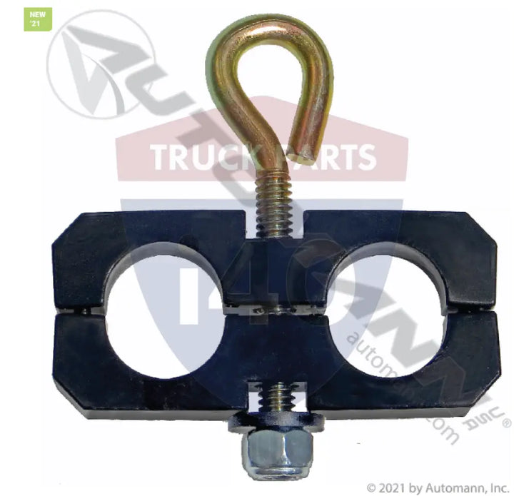 Automann 177.6055 Hose Separator HD 2 Hole 1/2in Eye Bolt - Beefy Clamps