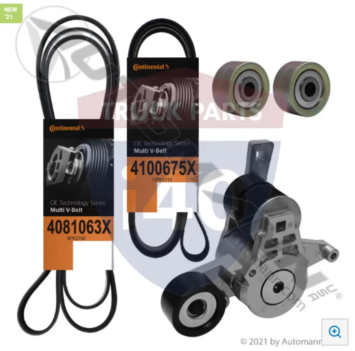 Continental 816.K49603K Drive Belt and Tensioner Kit - Tensioner Assemblies