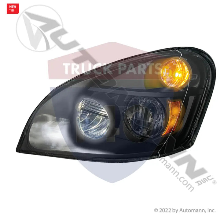 Automann 564.46029 Headlamp LH LED Freightliner Cascadia - Headlamp LH LED Freightliner Cascadia