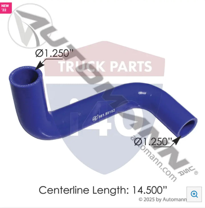 V501047100200100 Coolant Hose Molded For Kenworth - Kenworth