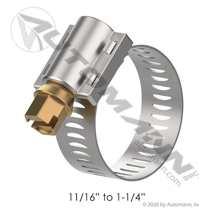 022312 Hose Clamp 0.69in to 1.25in For Velvac