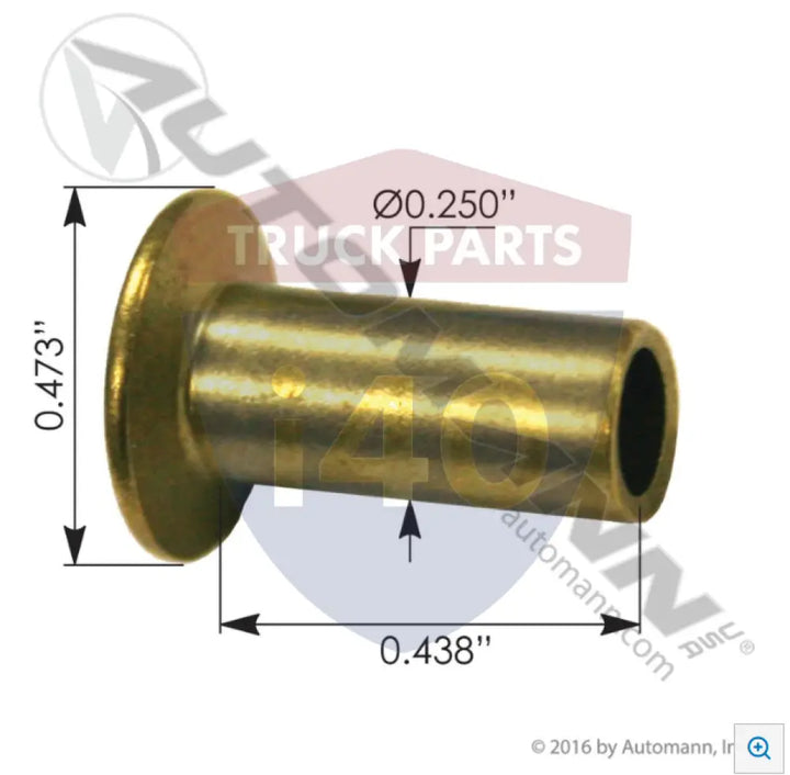 Automann 145.10-7S Brake Shoe Rivet - Steel - Rivets