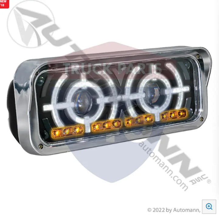 Automann 571.LD9903BPL LED Headlamp Assembly Multi-fit LH - LED Headlamp Assembly Multi-fit LH