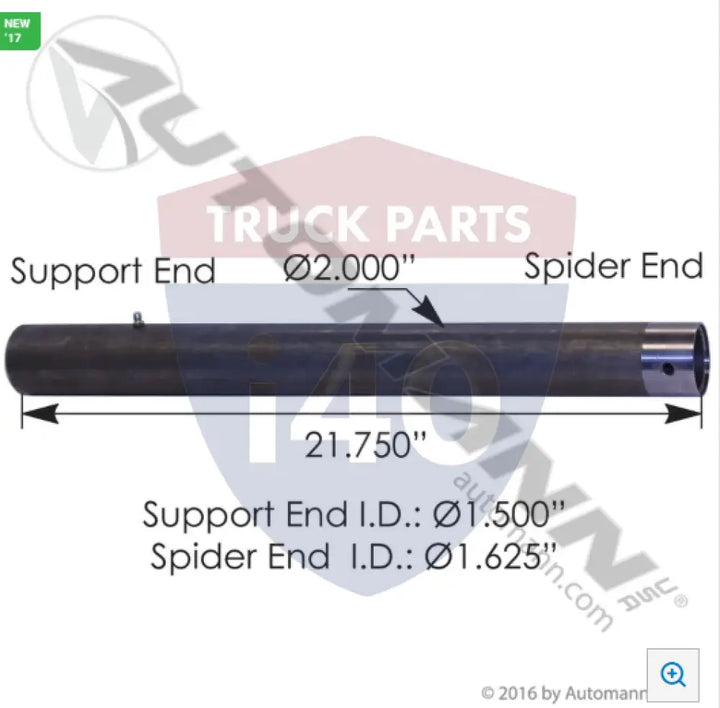 E-5244A Camshaft Tube For Euclid - Camshaft Tubes