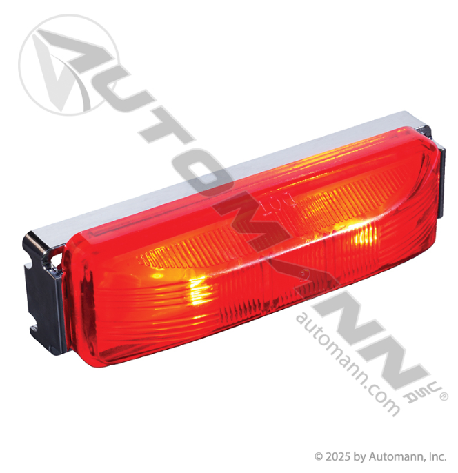 19009R Marker Light Kit 1-1/4in 4in Red For Trucklite