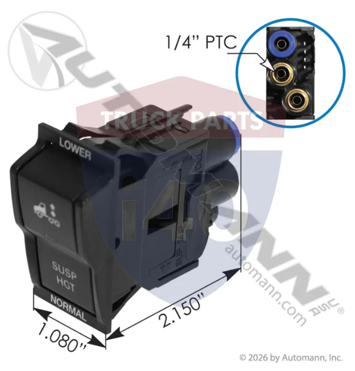 3200007 Suspension Height Air Valve Switch For Norgren - Air Rocker