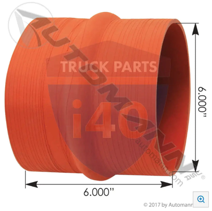 Automann 561.14600 Coolant Hump Hose Hot Side - Turbocharger Hump Hoses